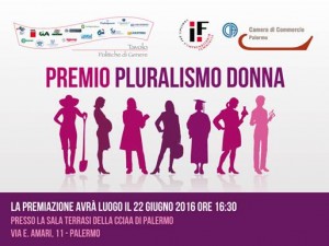 Premio pluralismo donna locandina